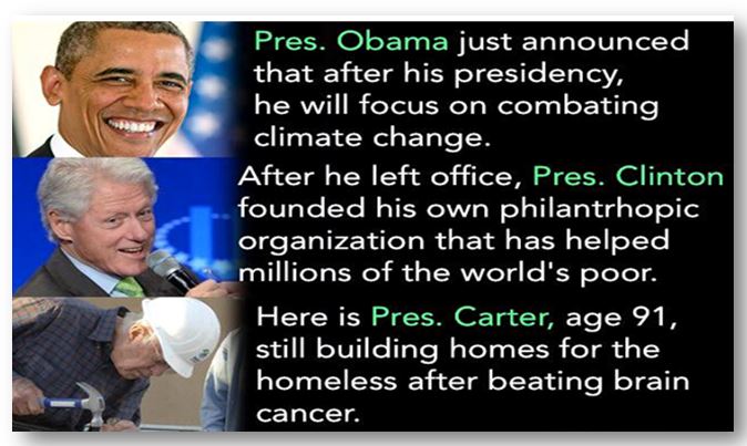 obama clinton and carter